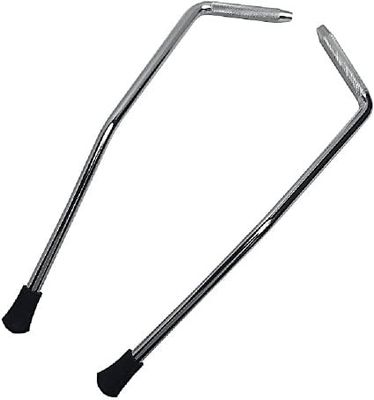 Ludwig "Gull-Wing Style” 9.5mm Spurs, Pair