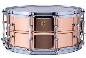 Ludwig 6.5X14 Copper Phonic Snare Drum / Tube Lugs / Smooth Shell