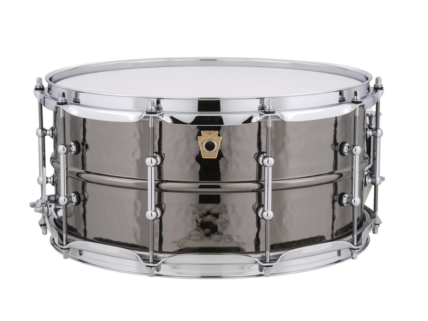 Ludwig 6.5x14 Supraphonic “Black Beauty” Snare Drum / Tube Lugs / Hammered Shell