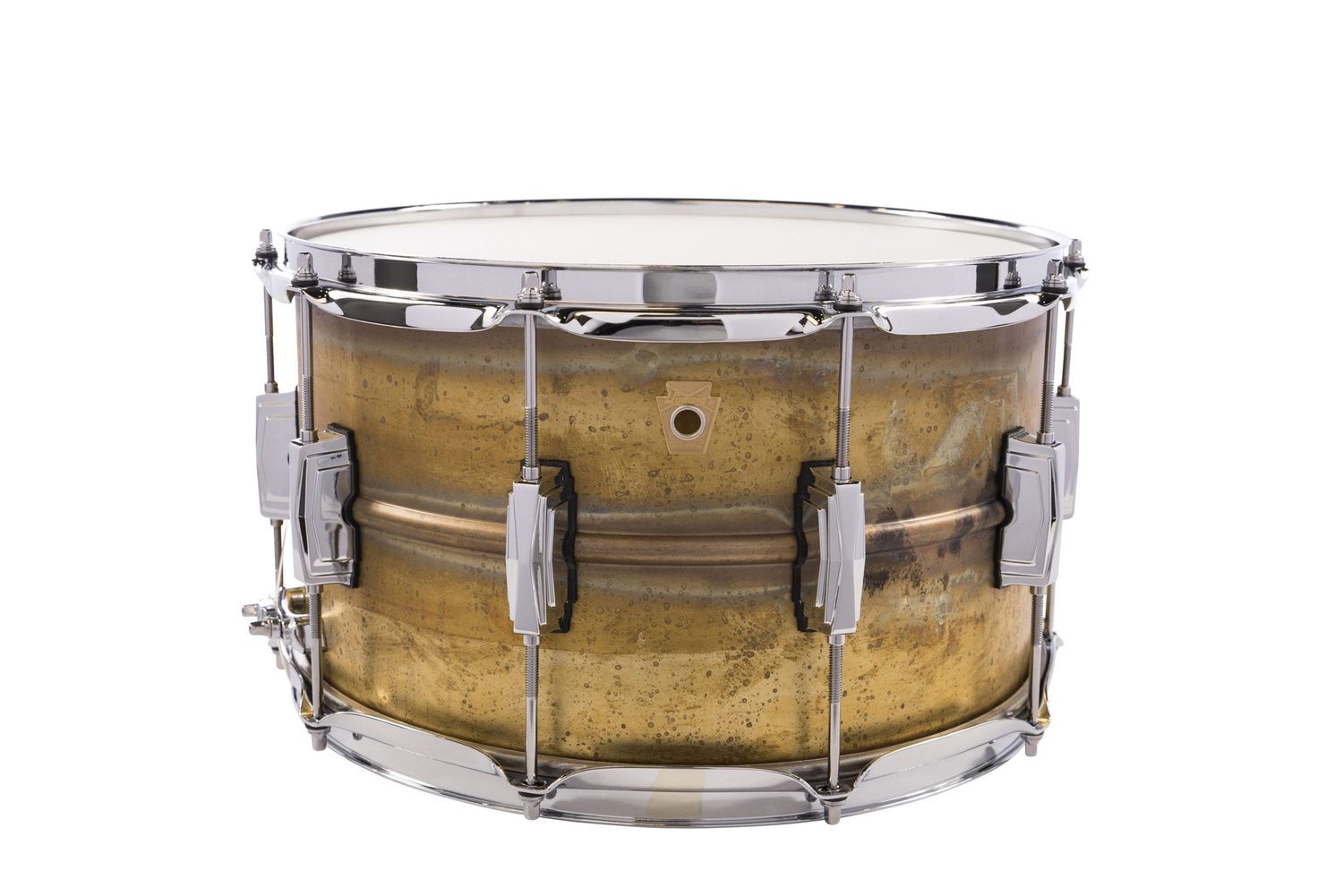 Ludwig 8X14 Supraphonic Raw Brass Snare Drum / Imperial Lugs