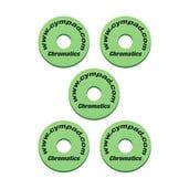 Cympad Chromatics Set 40/15mm GREEN (5-pieces) Crash