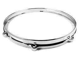 Ludwig 14 10 HOLE DIE CAST SNARE SIDE HOOP, CHROME PLATED