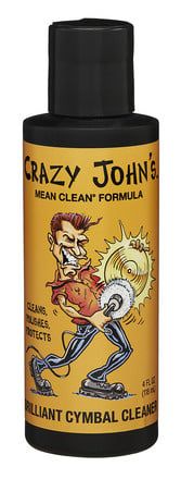 Crazy John’s Brilliant Cymbal Cleaner 4 OZ