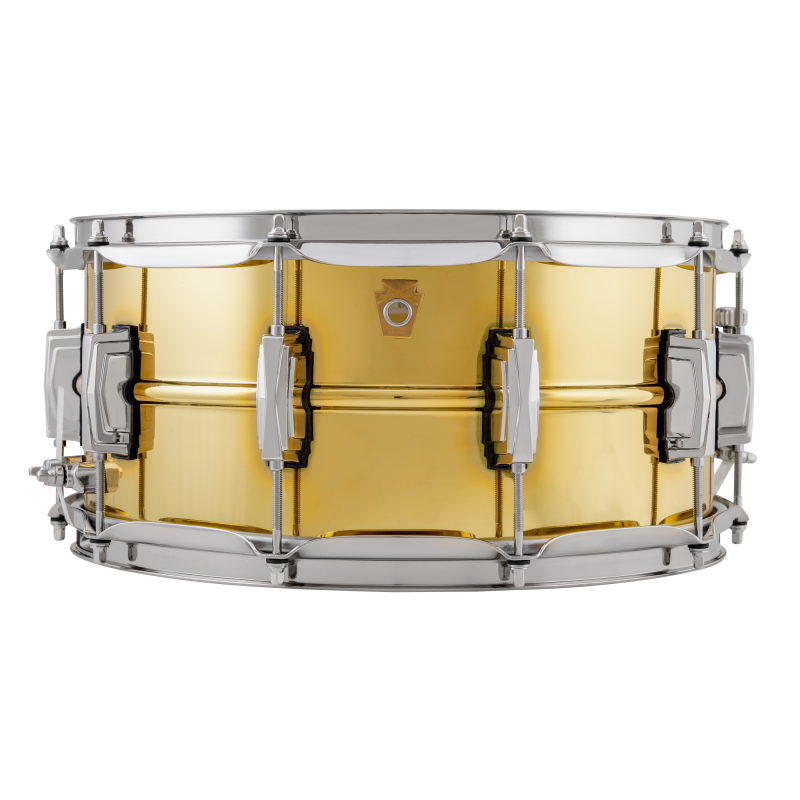 Ludwig 6.5X 14 Supraphonic “Super Brass” Snare Drum / Imperial Lugs