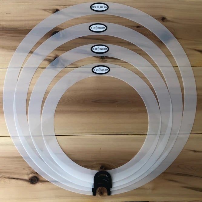 Big Fat Snare Drum - Round Sound Rings  Studio 4 Pack 10&quot;, 12&quot;, 14&quot;, 16&quot;