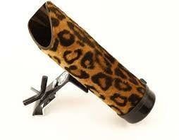 DANMAR STICK HOLDER - Clamps to Any Stand w/ Angle Adjustment, Holds 3 pairs- Leopard____