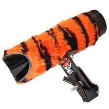 DANMAR STICK HOLDER - Clamps to Any Stand w/ Angle Adjustment, Holds 3 pairs- Orange-Tiger____
