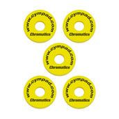 Cympad Chromatics Set 40/15mm YELLOW (5-pieces) Crash
