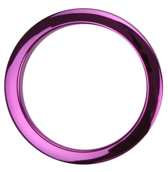 4&quot; Purple Chrome Drum O&#39;s