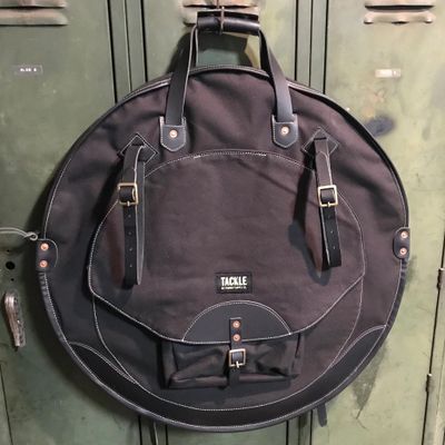Tackle Instrument Supply, Backpack Cymbal Case - Black 24"