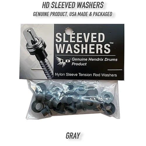 Hendrix Sleeved Washers -Gray - 100 Pack