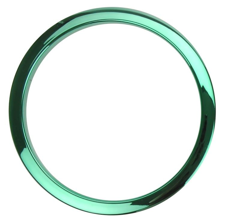 6&quot; Green Chrome Drum O&#39;s