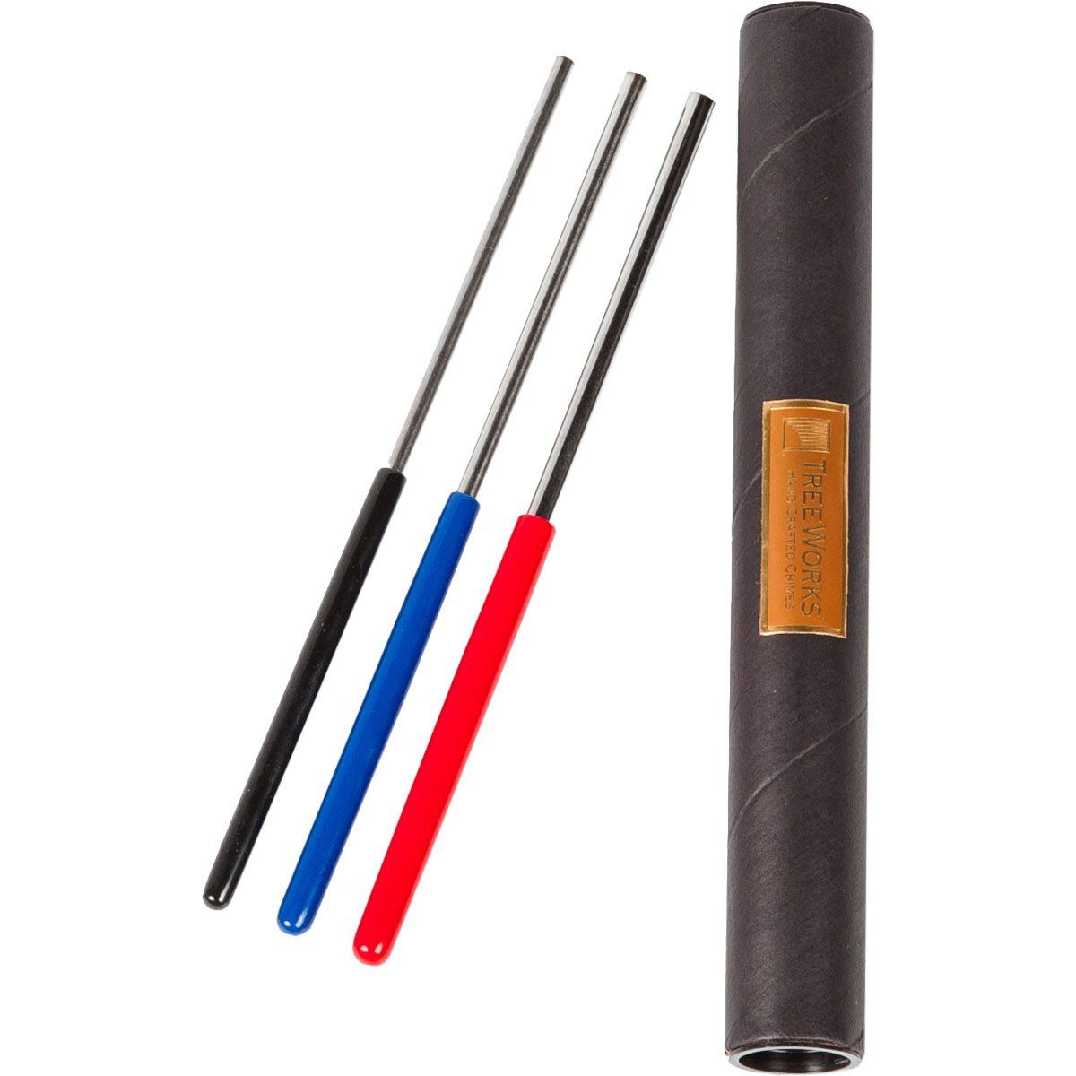 TreeWorks Professional Stainless Steel Triangle Beaters / Strikers, 3-pc. Set