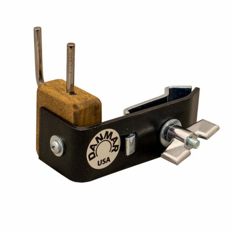 DANMAR WOOD BLOCK HOLDER- Clamps to Stands