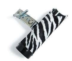 DANMAR STICK HOLDER - Clamps to Any Stand w/ Angle Adjustment, Holds 3 pairs- Black, White Zebra____