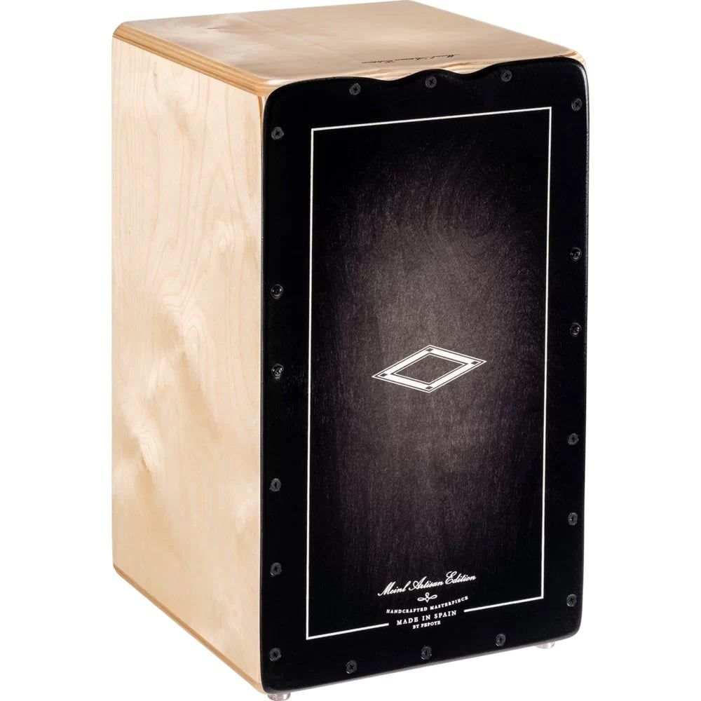 Meinl Artisan Edition Cajon - soleà line, ebony burst frontplate