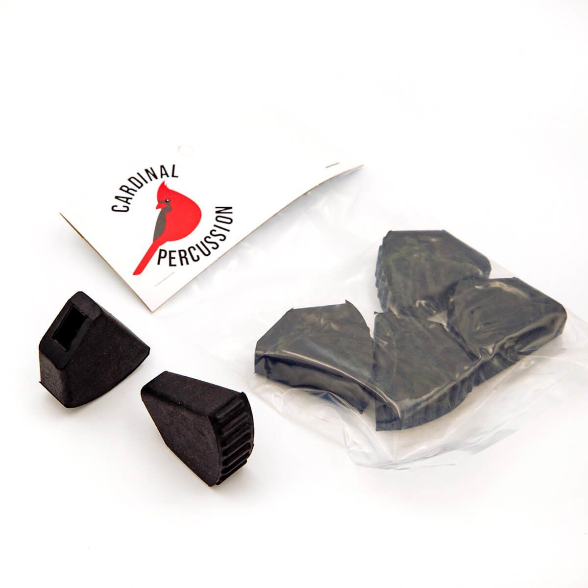 Cardinal Large Rubber Stand Tips 4ct