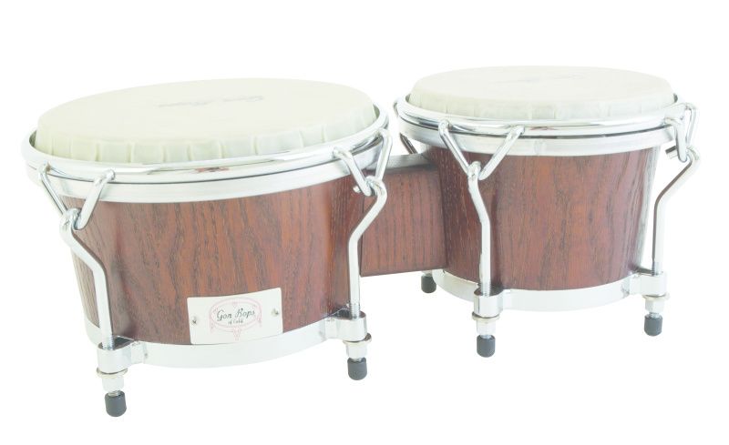 Gon Bops California Series, Bongo 7 &amp; 8.5&quot; &quot;Mahogany&quot;