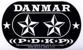 DANMAR DOUBLE KICK BASS DRUM IMPACT PAD- Stars____