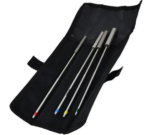 Grover Standard Tubular  beater set  (4pc) w/ case