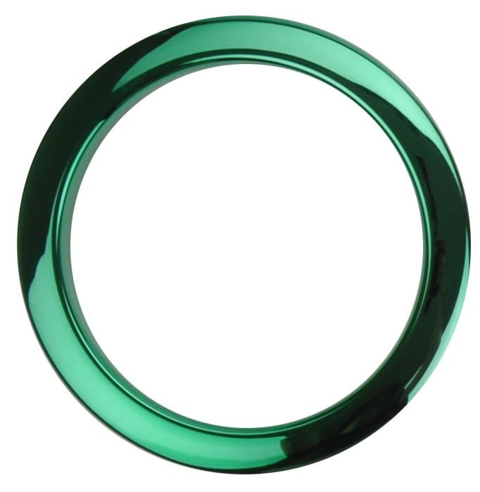 4&quot; Green Chrome Drum O&#39;s