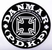 DANMAR BASS DRUM IMPACT PAD- Iron Cross____