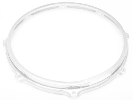 12&quot; 8 Hole Chrome/Steel S-Hoop Bottom