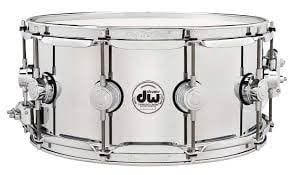 DW Collectors 6.5x13 Stainless Steel Snare Drum