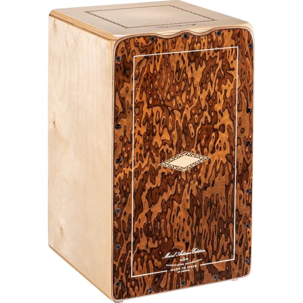 Meinl Artisan Edition Cajon - seguiriya line, canyon-burl frontplate