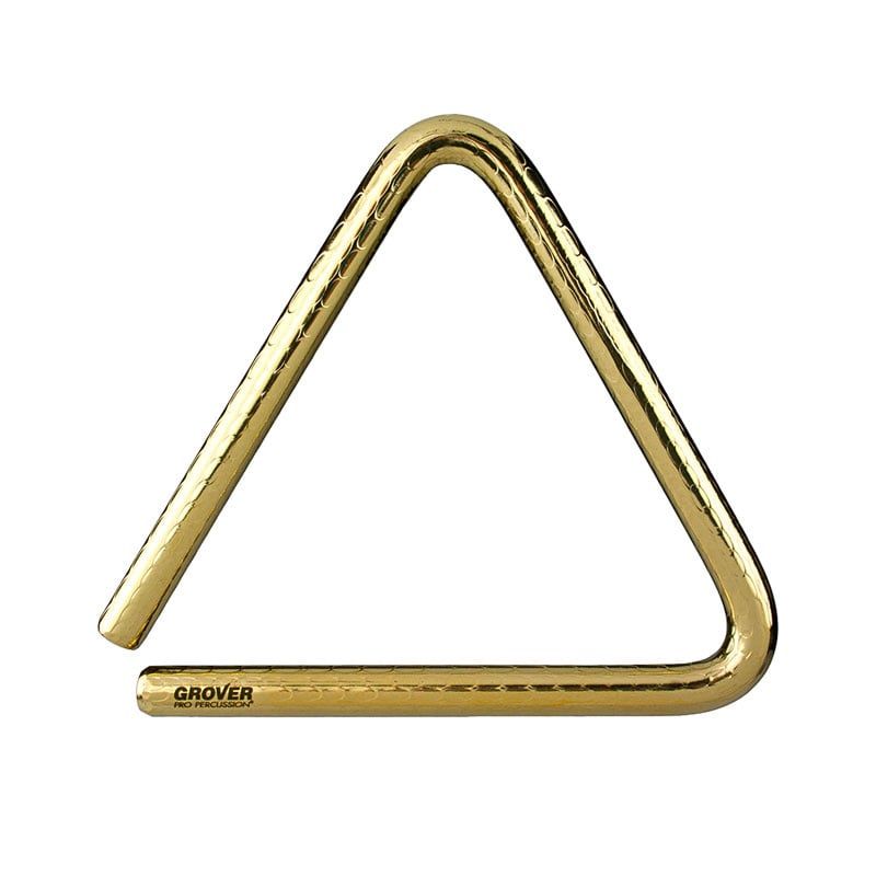 Grover 6&quot; Bronze-Pro Hammered Triangle