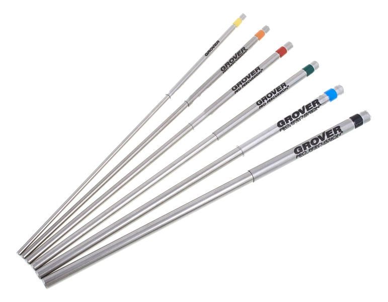 Grover Standard Alloy 303  beater set  (6pc) w/ case