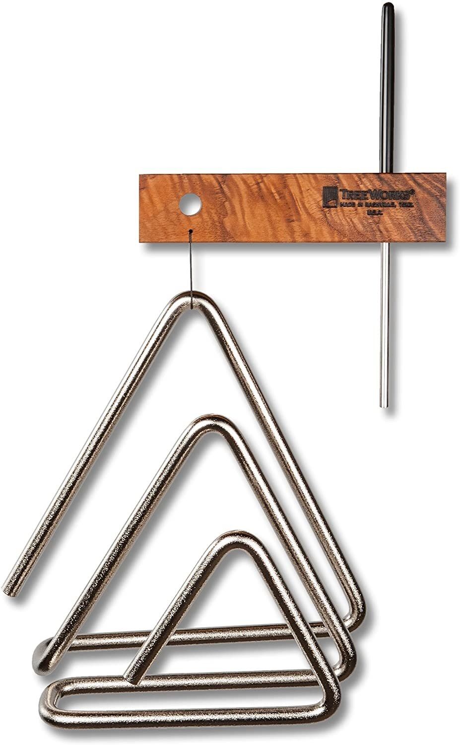 TreeWorks Chimes 3 Dimensional Triple Triangle