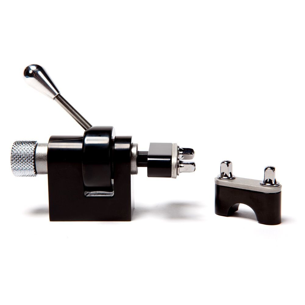 TRICK Black Powder Coated 3-Position Throw-off w/butt