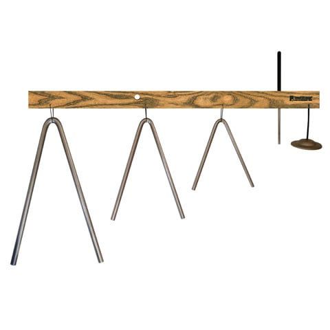 TreeWorks Chimes - The Bi-AngleTree™ - TreeWorks Chimes 6&quot;, 9&quot; &amp; 12&quot; V shaped High Carbon Steel Sound Effects