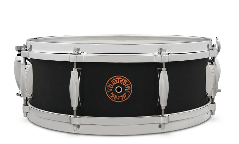 Gretsch USA 5x14 Black Copper, Engraved Logo