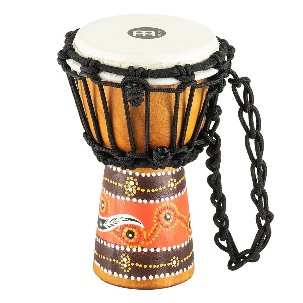 Meinl African Style Mini Djembe - 4 1/2&quot; python design