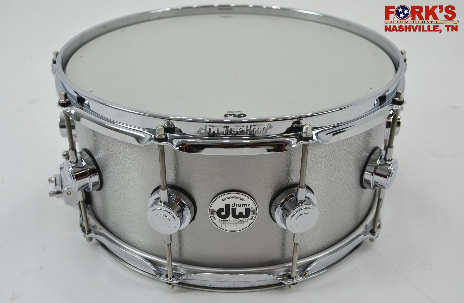 DW Collectors 6.5x14 Aluminum Wrinkle Coat Snare Drum