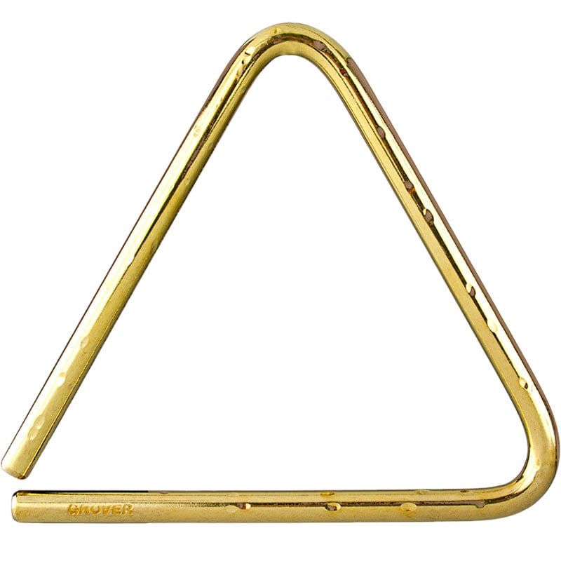 Grover 8&quot; Bronze Hammered Lite Symphonic Triangle