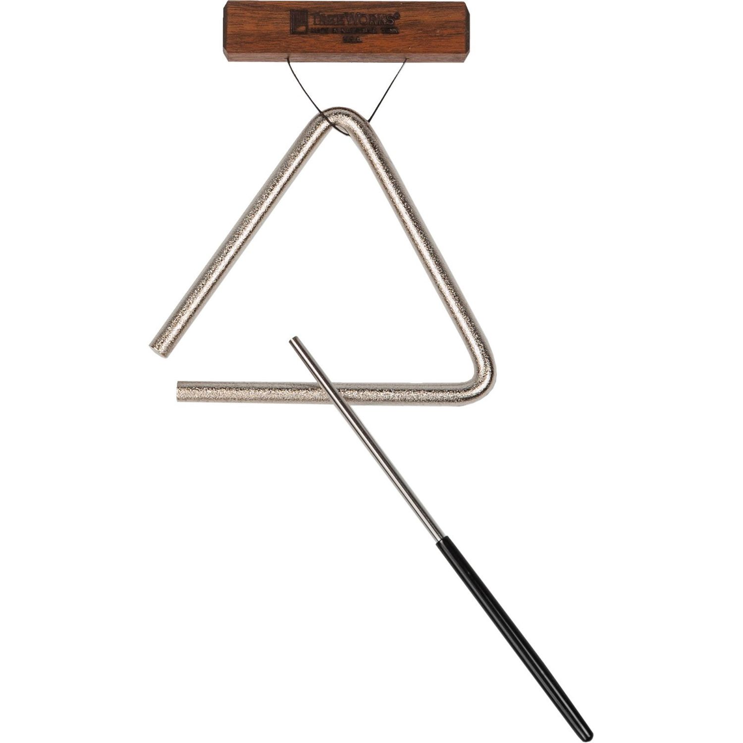 TreeWorks TRE-HS05 American-made 5-Inch Triangle with Beater/Striker and Holder
