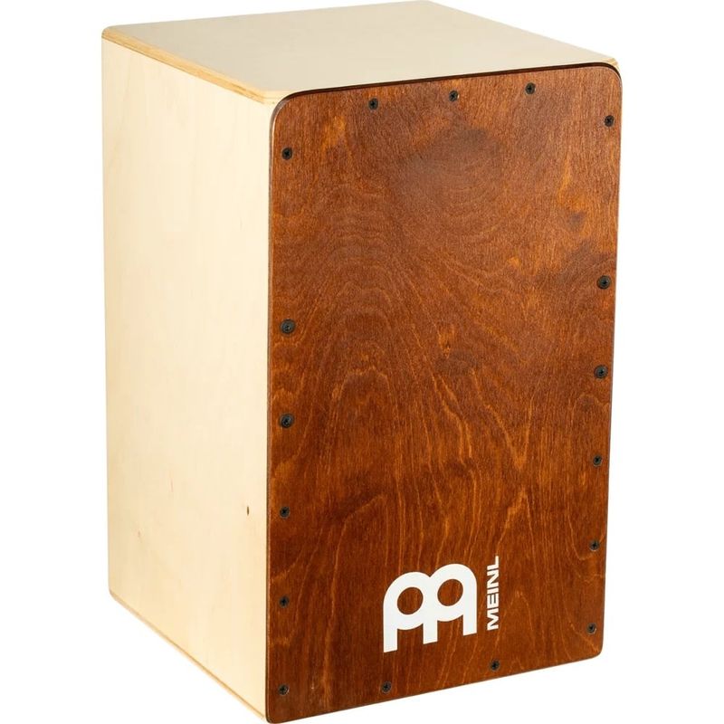 Meinl 11 3/4" x 19 3/4" snarecraft cajon, almond birch frontplate