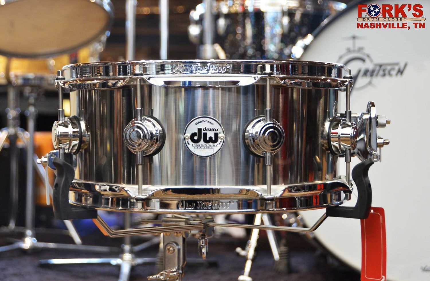 DW Collectors 5.5x14 Stainless Steel Snare Drum