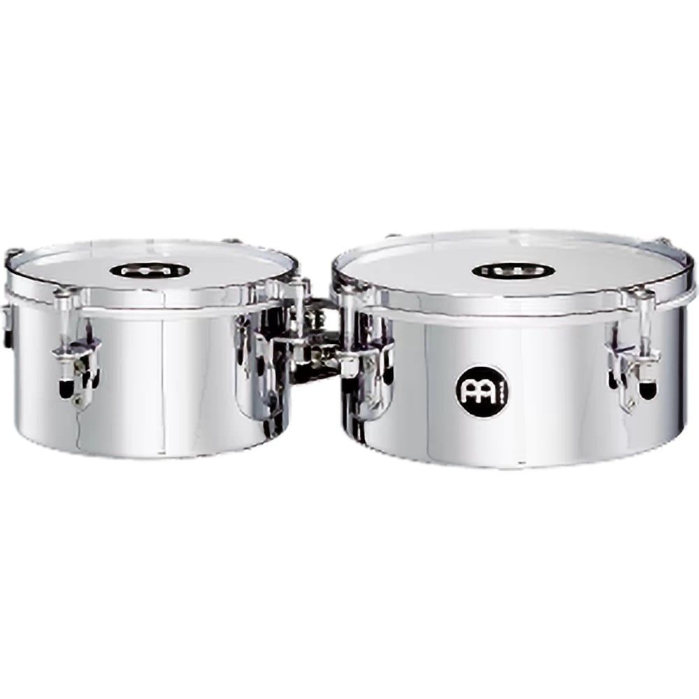 Meinl Mini Timbales 8&quot; &amp; 10&quot; steel, chrome finish