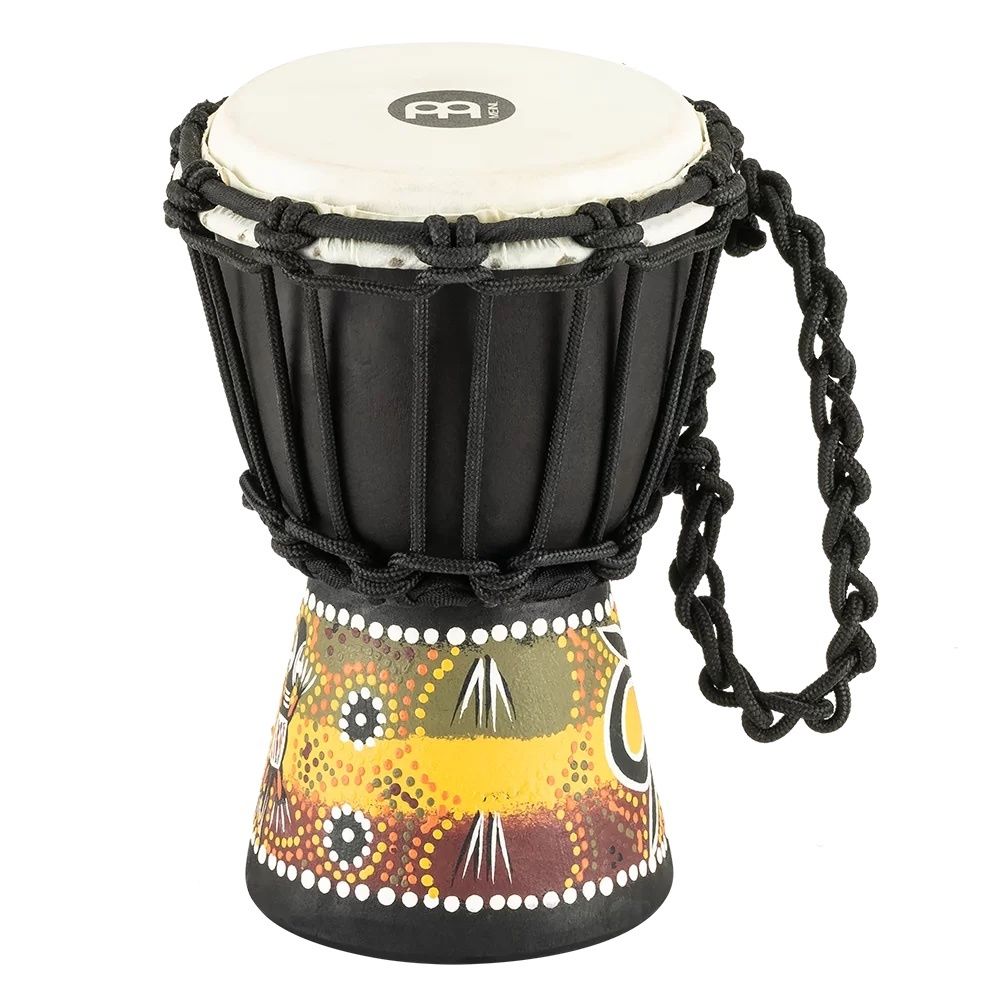 Meinl African Style Mini Djembe - 4 1/2&quot; gecko design