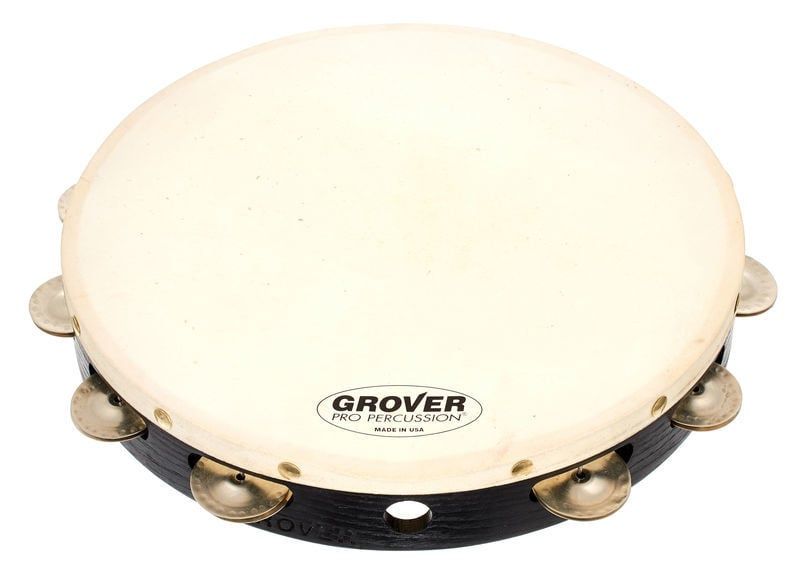 Grover 10&quot; Single row, German Silver jingles
