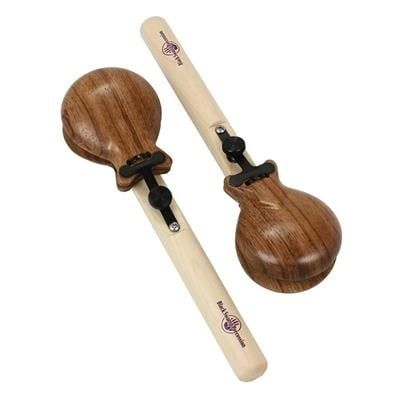 Black Swamp Grenadillo Castanets on handles, pair