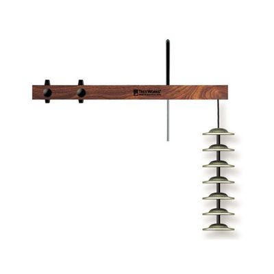 TreeWorks Chimes Finger Cymbal Tree - 7 vertical finger cymbals