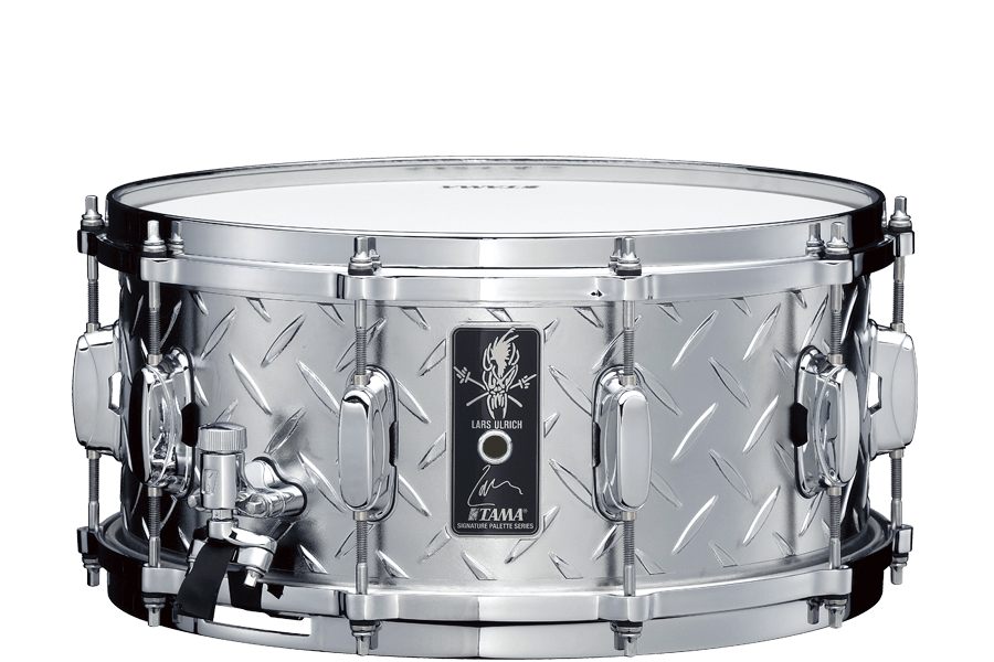 Tama Lars Ulrich Steel 6.5x14 Signature Snare Drum