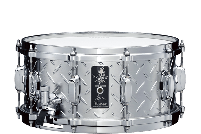 Tama Lars Ulrich Steel 6.5x14 Signature Snare Drum