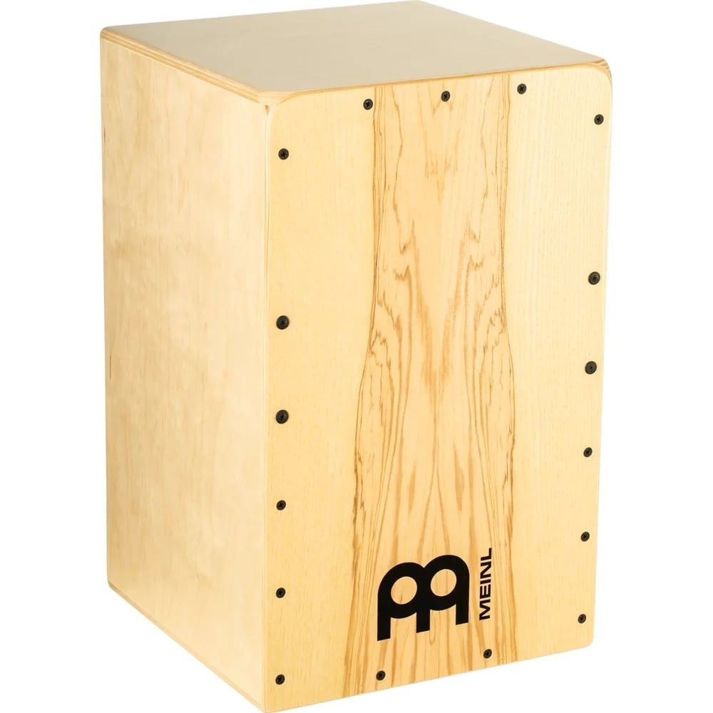 Meinl 11 3/4&quot; x 19 3/4&quot; snarecraft cajon, heart ash frontplate