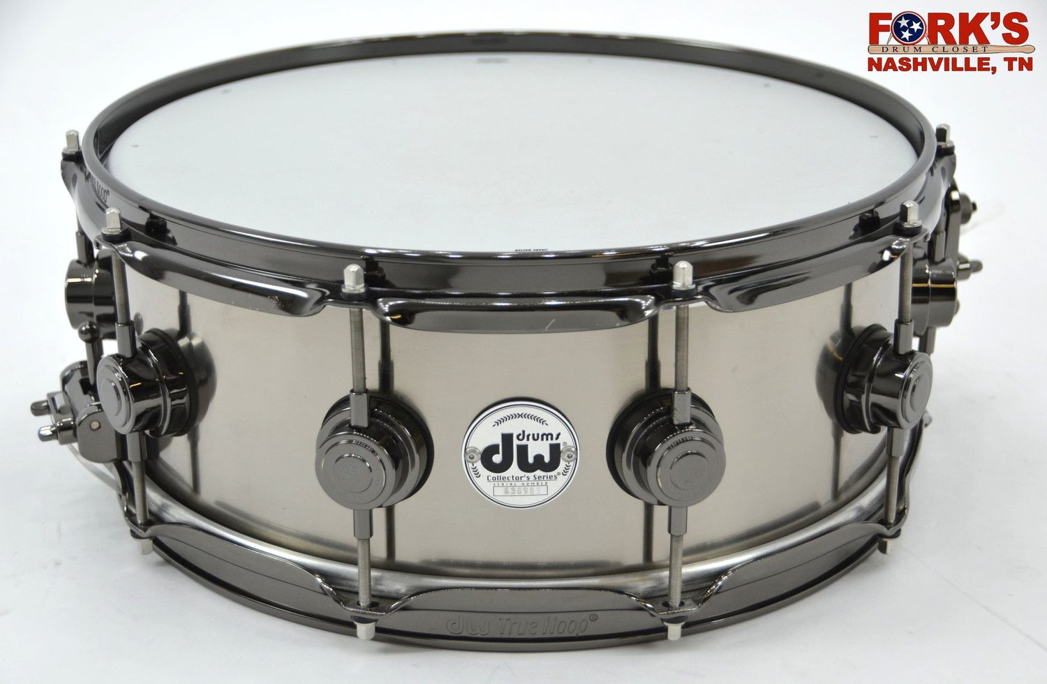 DW Collectors 5.5x14 Black Ti Snare Drum